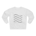 Surfing The Wave Crewneck Sweatshirt — Casual Surf-Inspired Crew